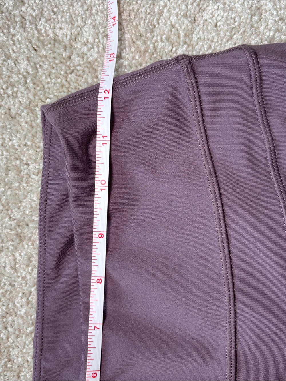 Varley Let’s Move Super High-Waist Seamless Leggings in Mauve - Picture 6 of 11